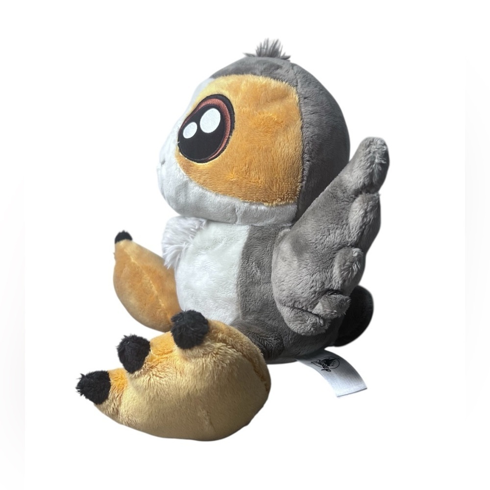 DISNEY PARKS STAR WARS PORG BIG FEET PLUSH 14" Stuffed Animal The Last Jedi - Picture 2 of 9